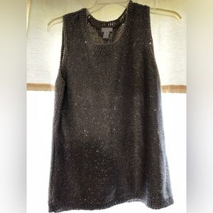 Chico’s New w/ Tags Sequin Dazzle Corrine Tank Sweater Size 3/XL/16-18